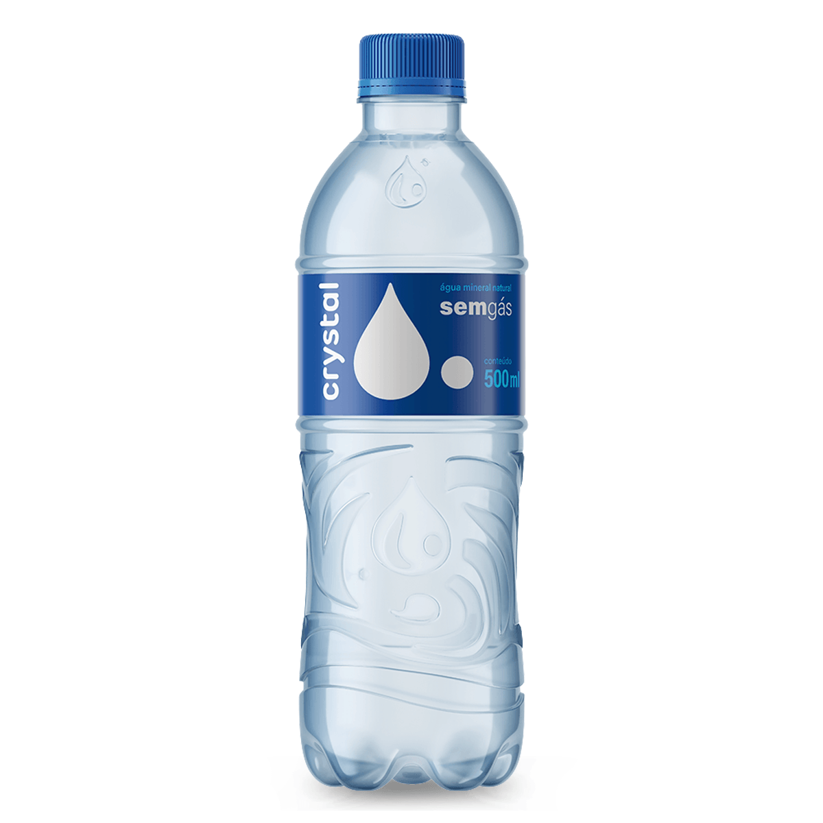 Água Mineral Sem Gás Fardo 12x500ml Crystal